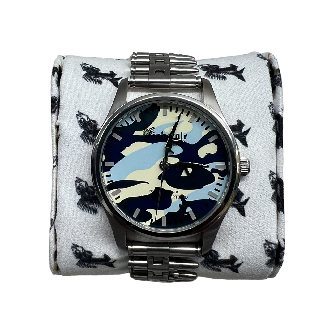FULLY AUTOMATIC WATCH (BLUE CAMO)