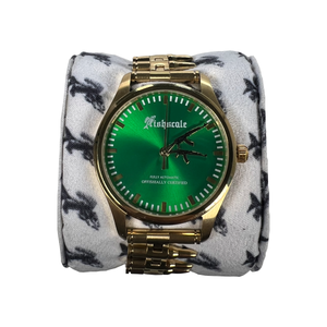 FULLY AUTOMATIC WATCH (GREEN/GOLD)