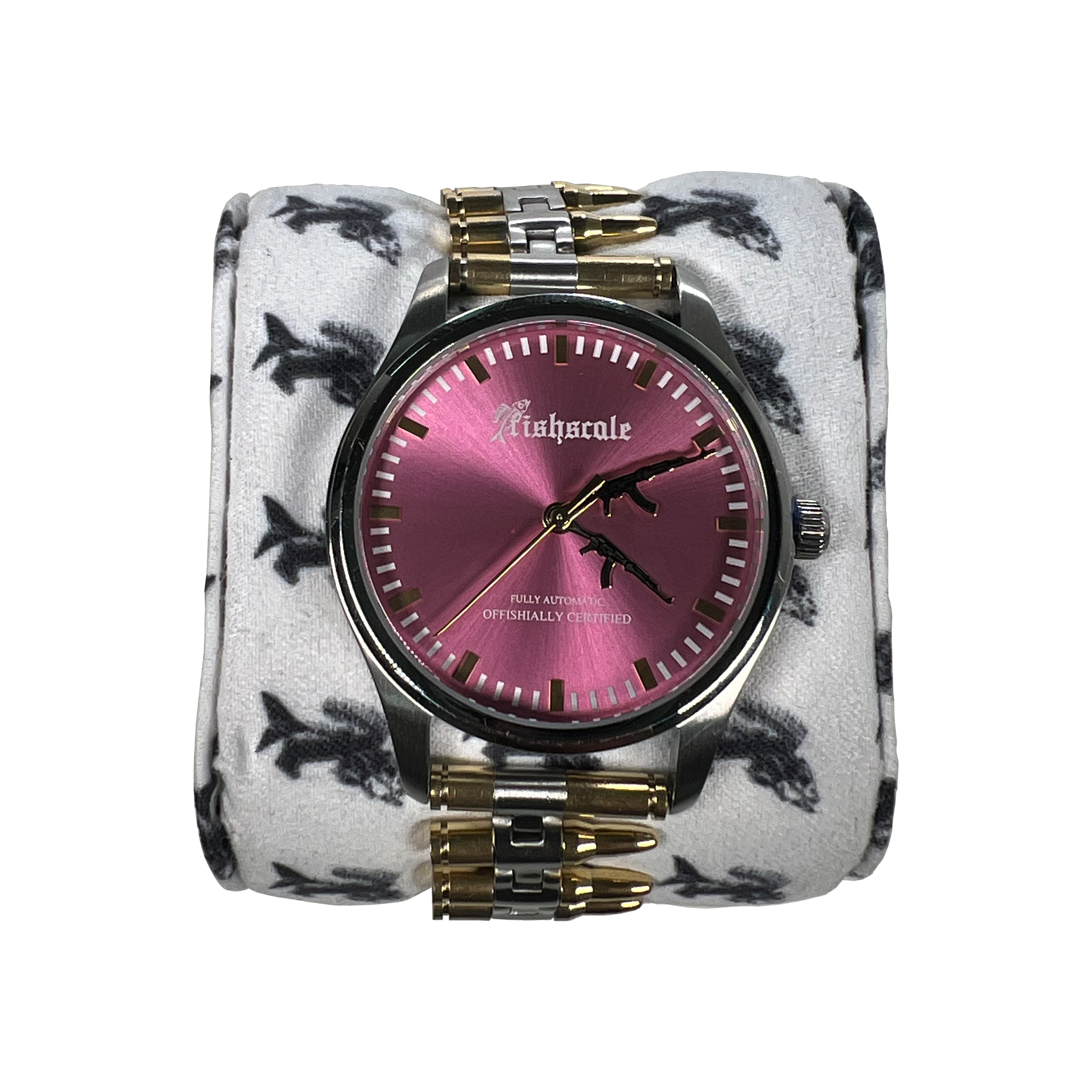 FULLY AUTOMATIC WATCH (PINK/2TONE)