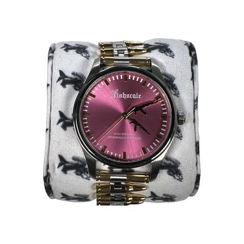 FULLY AUTOMATIC WATCH (PINK/2TONE)