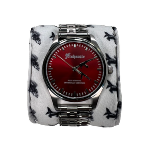 FULLY AUTOMATIC WATCH (SILVER/RED)